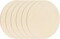 6 Pack Wood Circles for Crafts, 8 Inch Unfinished Wood Circles Discs